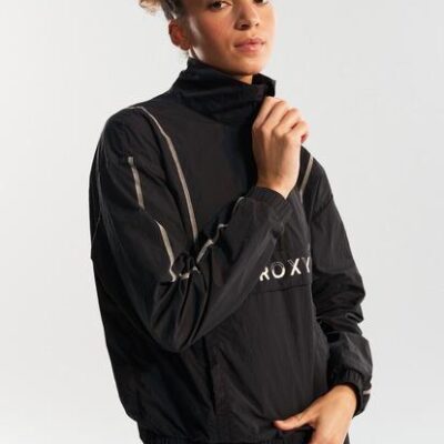 Roxy Bold Moves Windbreaker Anthracite