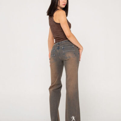 Rusty Lucky Number Low Rise Flare Jeans