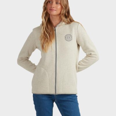 Roxy Petal Fever Jacket Oatmeal Heather