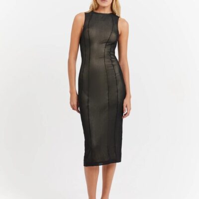First Mse Cierra Mesh Dress