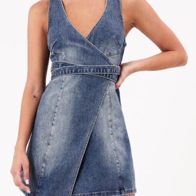 Abrand City Wrap Dress Dalia