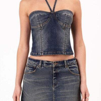 Abrand Zendaya 00 Denim Top