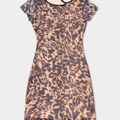 First Mse Leilani Mesh Mini Dress
