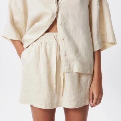 Lulu & Rose L&R Drawstring Mini Skirt