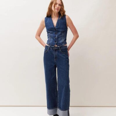 Lulu & Rose Tia Denim Vest