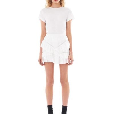 Felle Mini Frill Skirt