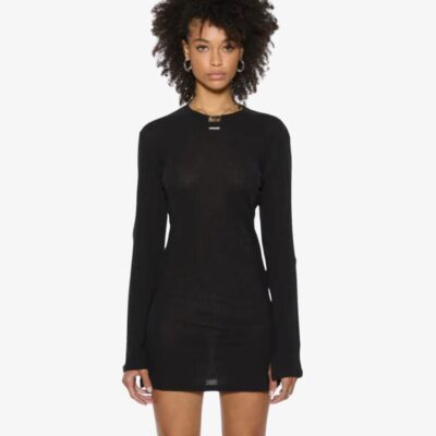 Ksubi Crawford Long Sleeve Mini Dress