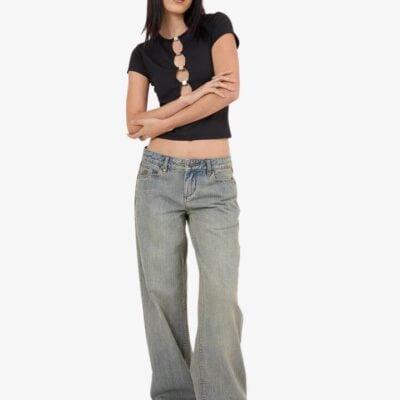 Worship Baggy Low Rider Jean