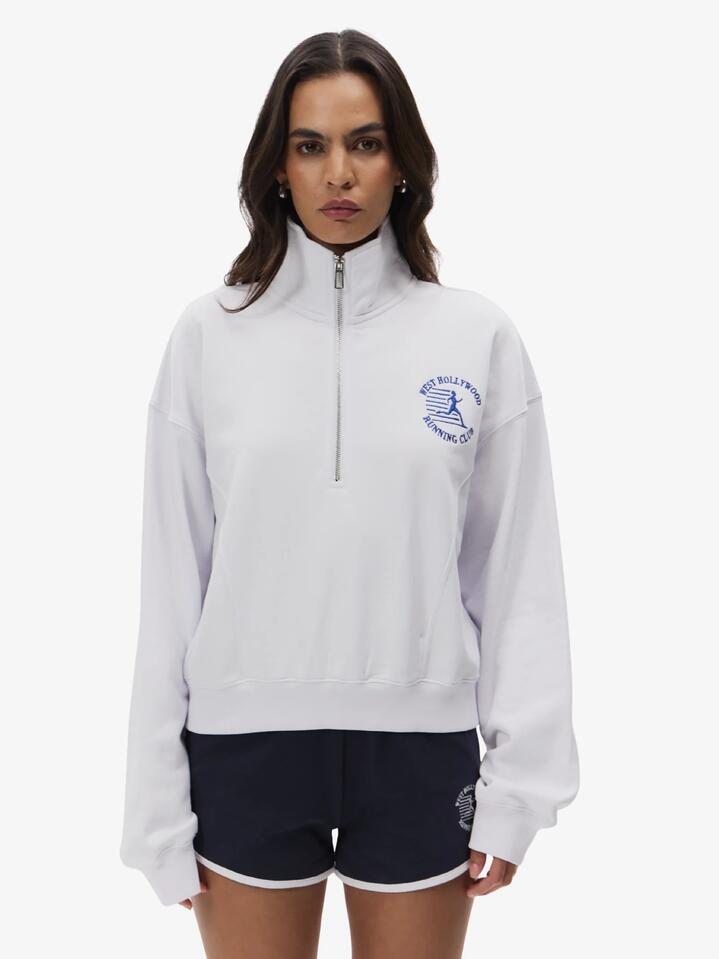 West Hollywood Sweat Club Running Quarter Zip
