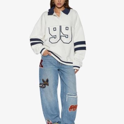 Ksubi 99 Boyfriend Polo Sweatshirt