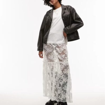 Topshop Faux Leather Jacket