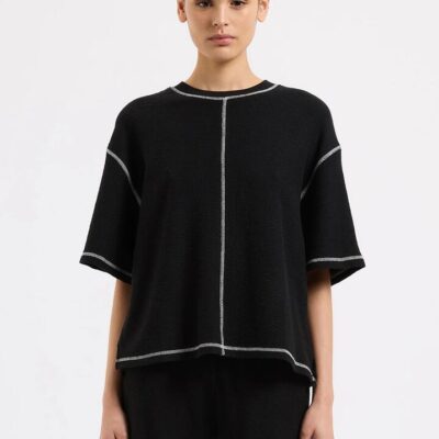 Nude Lucy Sutton Tee Size L Black