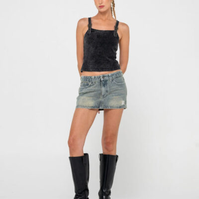 Rusty Roxanne Buckle Tank Top