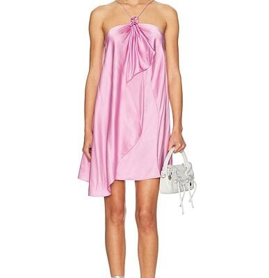 Acne Studios Halter Neck Mini Dress