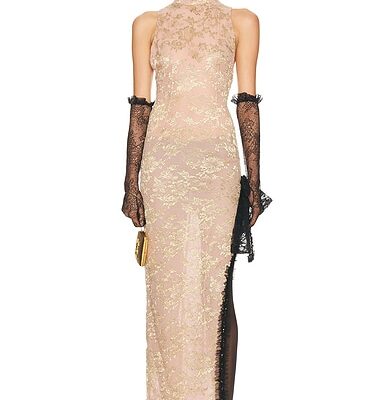 Alessandra Rich Lace Dress