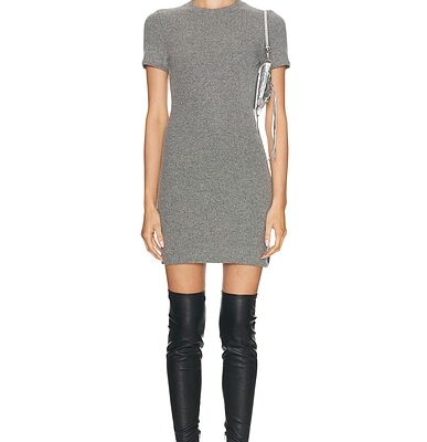 Alexander Wang Hotfix Crewneck Dress