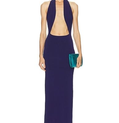 Christopher Esber Slope Knit Halter Dress