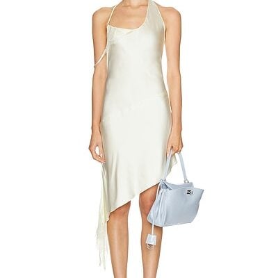 Courreges Undressed Lace Satin Dress