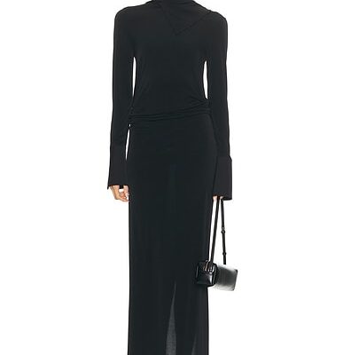 DARKPARK Filipa Cuff Long Sleeve Dress