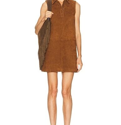 FRAME The Suede City Shift