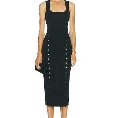 fleur du mal Scooped Neck Undo Me Dress