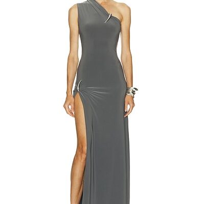 Grace Ling Claw One Shoulder Dress
