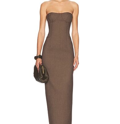 Helsa The Linear Suiting Dress