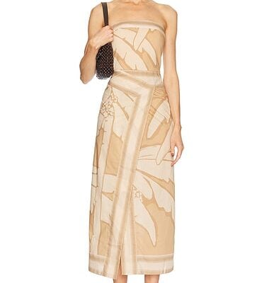 Johanna Ortiz Pontoon Afternoon Ankle Dress