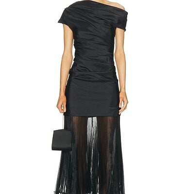 SIMKHAI Ammalie Combo Midi Dress