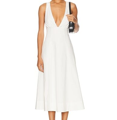 LPA Brooke Midi Dress