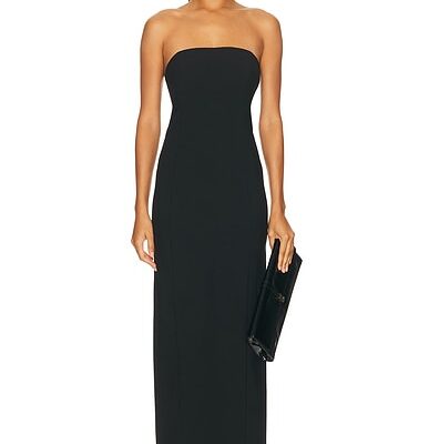 Loulou de Saison Shilo Bustier Maxi Dress