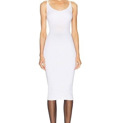 Mugler Tank Midi Dress