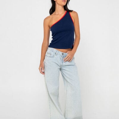 Rusty Wendy Wide Low Rise Jean