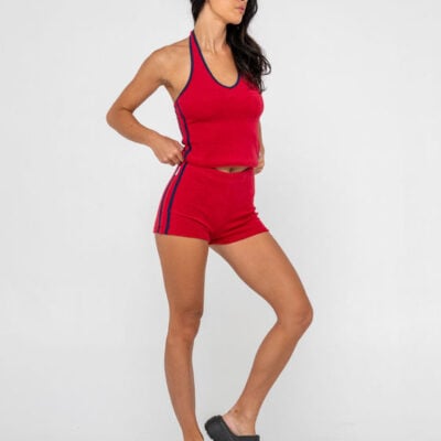 Rusty Bodhi Towelling Booty Short