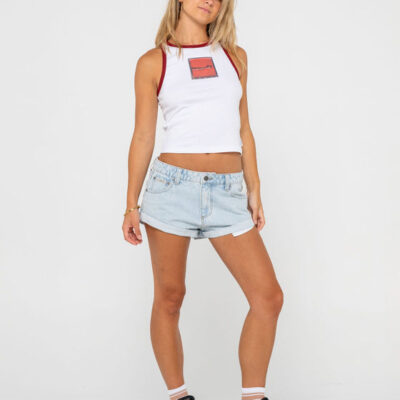 Rusty Shoot It Graphic Tank Top