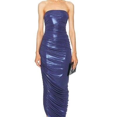 Norma Kamali Strapless Diana Gown