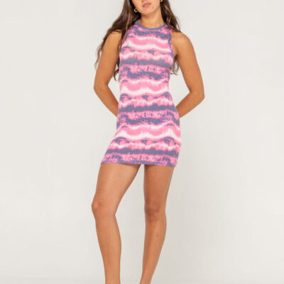 Rusty 2 Dye 4 Racer Mini Dress