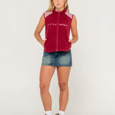Rusty Mr Cool Polar Fleece Vest