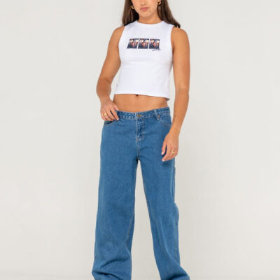 Rusty Risque Low Rise Super Baggy Jean