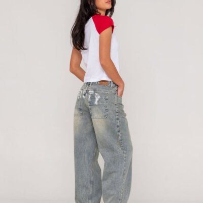 Rusty Norty Bethany Baggy Low Rise Jean