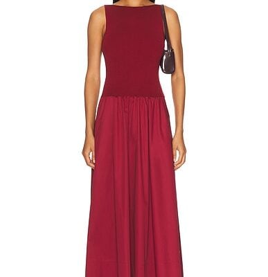 St. Agni Bateau Cut Out Dress
