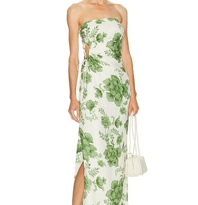 SIR. Gardella Strapless Midi Dress