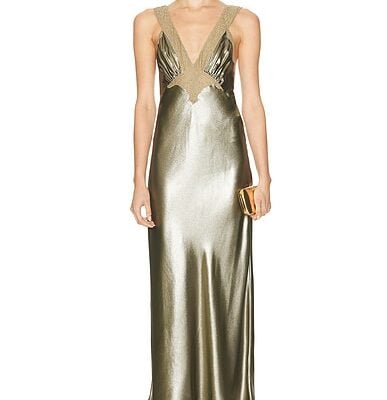 Saint Laurent Long Dress
