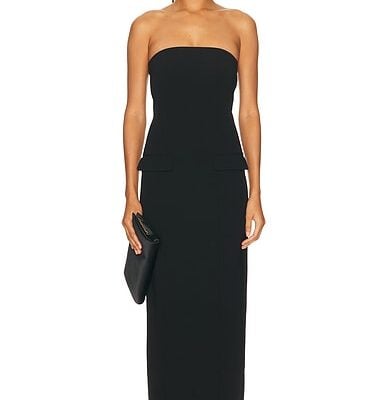 Toteme Strapless Pocket Dress
