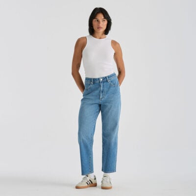 Wrangler Hi Claudia Straight Crop Jean