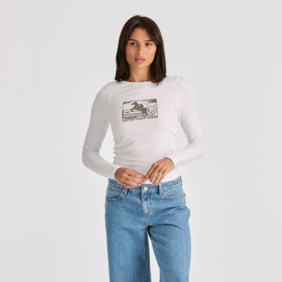 Wrangler Not My First Rodeo Long Sleeve Tee