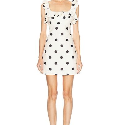 Zimmermann Crush Frill Mini Dress