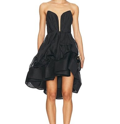 Zimmermann Illuminate Draped Mini Dress