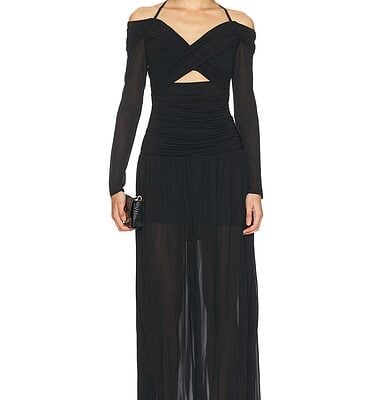 Zimmermann Illuminate Draped Maxi Dress
