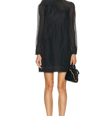 Zimmermann Dream Pussybow Mini Dress